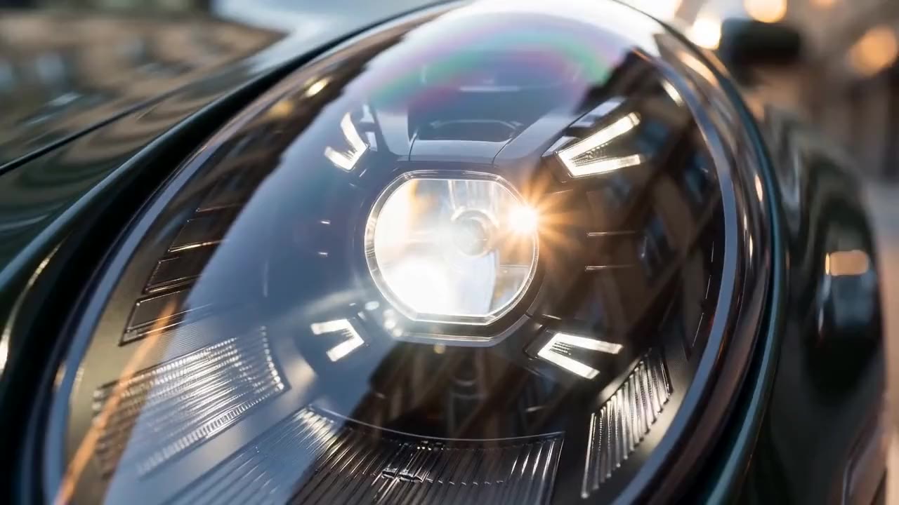 Ein Porsche 911 GT3 Touring als Car Spot am Straßenrand